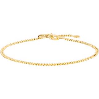Siersbøl - Flad panser armbånd i 9kt. guld**