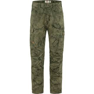 Fjällräven Men's Barents Pro Hydratic Trousers Green Camo-Deep Forest, 48