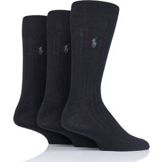 Polo Ralph Lauren Ribbet Blend Crew Sokker 3 PakkeLille-Middel