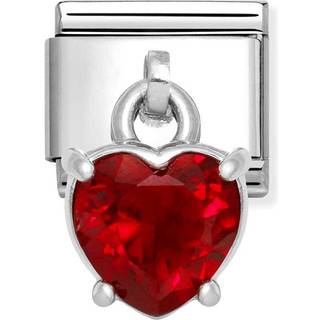 Nomination Red Heart Crystal Charm