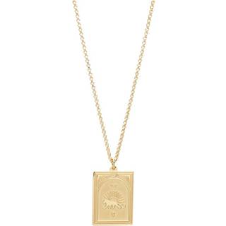 Tom Wood Tarot Strength Pendant Necklace Gold