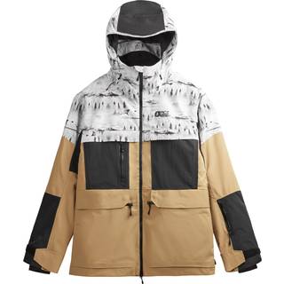 Picture Stone Printed Jacket M MOOD
