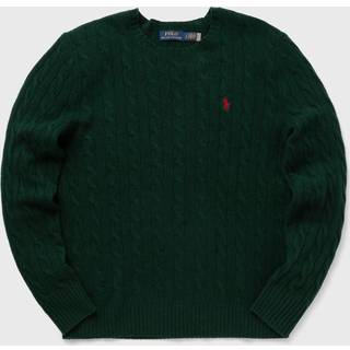 Polo Ralph Lauren Wool/Cashmere Cable Crew Neck Moss Agate
