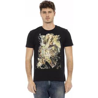 Trussardi Action Black Cotton Men's T-Shirt