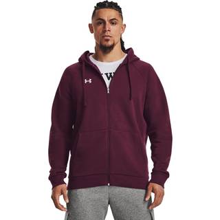 Sweatshirt med hætte Under Armour UA Rival Fleece FZ Hoodie-MRN 1379767-600 Størrelse M