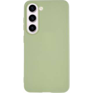Samsung Galaxy S23 Mat Fleksibelt Plastik Cover - Grøn