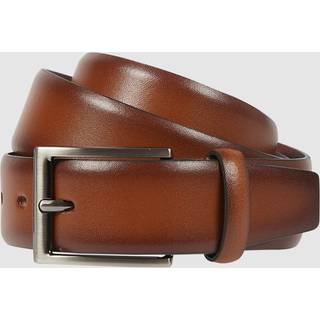bugatti Herren Gürtel cognac Glattleder