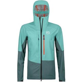 Ortovox Women's Mesola Jacket Skijakke Damer størrelse L farve turkis