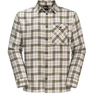 Jack Wolfskin Men's Morgenluft Shirt Cotton White 41, S
