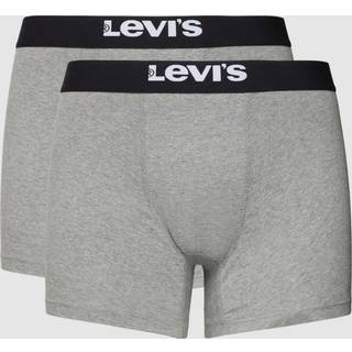 Levis 2-pak Men Solid Basic Boxer Brief - Grey - Large