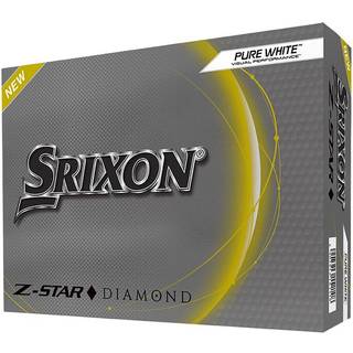 Srixon Z-Star Diamond Golfbolde - Hvid