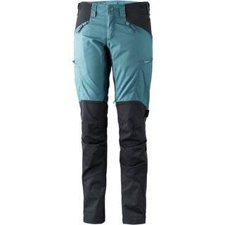 Lundhags Women's Makke Pant Fjord Blue/Charcoal, 44 Regular