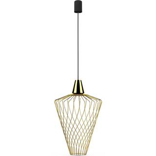 Hængelampe Wave L Nowodvorski Lighting, dæmpbar, Messing/guld, Stue/spisestue, Metal