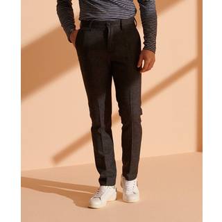 Superdry Tætsiddende Core chinos i uld