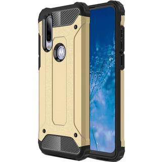 Motorola One Action Armor Guard Håndværkercover - Guld