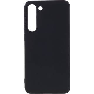 Samsung Galaxy S23 Mat Fleksibelt Plastik Cover - Sort