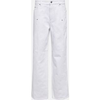 Marant Etoile Valeria mid-rise straight jeans - white - XS