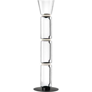 Noctambule Gulvlampe 3 High Cylinder Bowl Sort - Flos