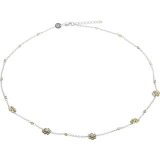 DAISY OLIVE NECKLACE | SILVER