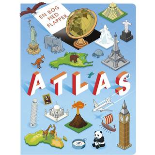 Atlas - En bog med flapper - Børnebog