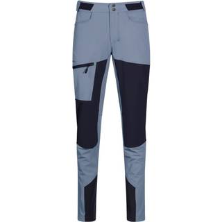Cecilie Mtn Softshell Pant W Misty Sky Blue/Navy Blue (XL)