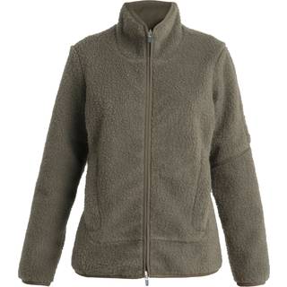 Icebreaker Women's Realfleece Sherpa Long Sleeve Zip Loden, XS