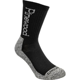 Pinewood Coolmax strømper 37-39, sort, 2-pak 9212