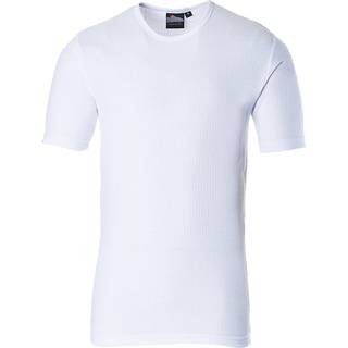 Termo t-shirt m. korte ærmer - Hvid (Størrelse: S)