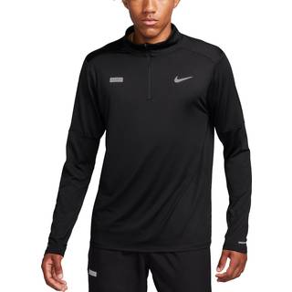 Nike Dri-Fit Dri-FIT Element Flash Half-Zip Running Shirt Men - Black, Silver, Size S - black