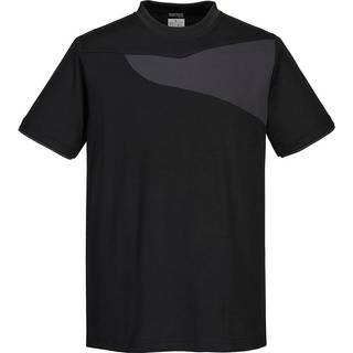 PW2 T-Shirt S/S Sort/ZoomGrå (Størrelse: X-Large)