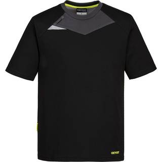 DX4 T-Shirt S/S Sort (Størrelse: Medium)