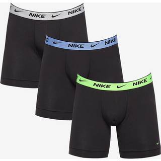 Nike 3-pak Everyday Cotton Boxer - Black/Silver-2 - Medium * Kampagne *