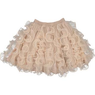 Marmar Cream Taupe Ballerina Frill Nederdel Solvig