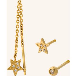 Pernille Corydon Sparkling Star Earring box Guld