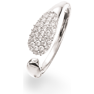 Rhodineret Sølv Ring fra Scrouples 720852