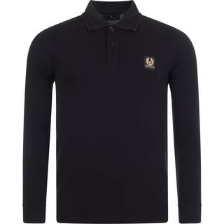 Belstaff Logo Slim Fit Polo T Shirt Black