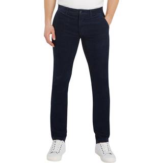 Stretch Cotton Corduroy Straight Chinos