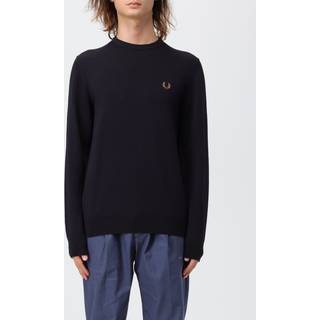 Fred Perry Classic Crew Neck Jumper Navy