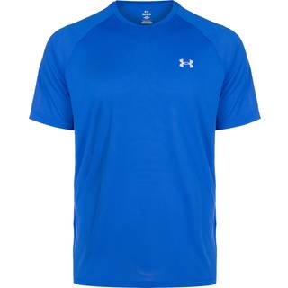 T-shirt Under Armour UA Tech Reflective SS-BLU 1377054-400 Størrelse M