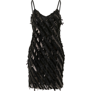 Vila - Vimarry S/l Sequin Mini Dress - Kjoler til hende - Black - 38