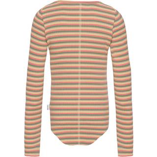 Molo GOTS Rochelle Langærmet T-shirt Sun Coral Moss 170/176 cm  Orange.  170/176 cm  kvinde