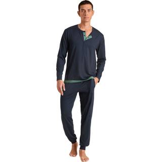 CALIDA Herren Longsleeve grau Modal unifarben