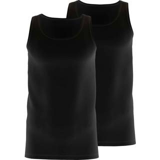 Calida 2-pak Natural Benefit Athletic Shirt - Black - X-Large