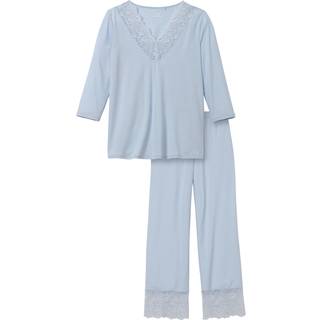 Calida Elegant Dreams Medium Short Pyjama - Lightblue - Medium