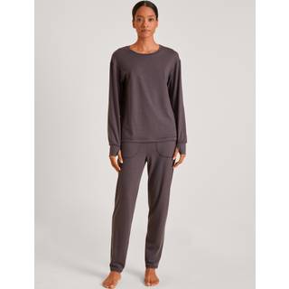 Calida DSW Warming Long Sleeve Shirt - Brown - XX-Small