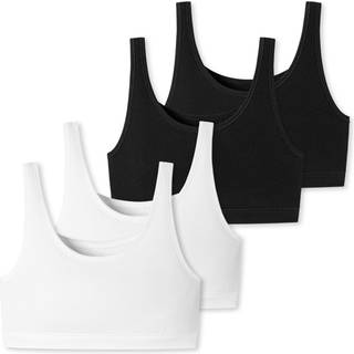 Schiesser 2-pak 95-5 Organic Cotton Bustier Top - Black - 38 * Kampagne *