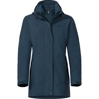 Vaude Women's Idris 3in1 Parka III 3 i 1-jakke Damer størrelse 40 farve blå