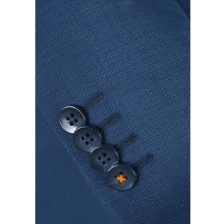 ROY ROBSON Herren Sakko blau meliert Slim Fit