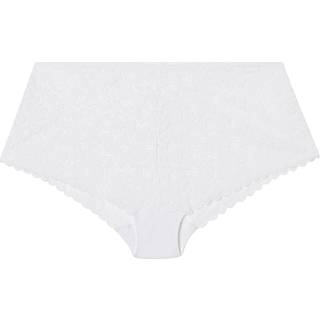 Calida Natural Comfort Lace Hipster Panty - White - Medium
