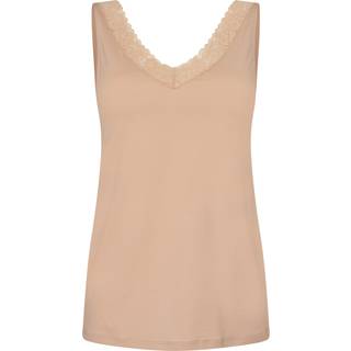 Calida Natural Comfort Lace Tank Top - Beige - Large * Kampagne *